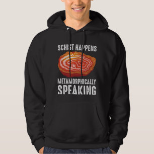 Geologie Minerale Geode Scientist Funny Geoloog Hoodie