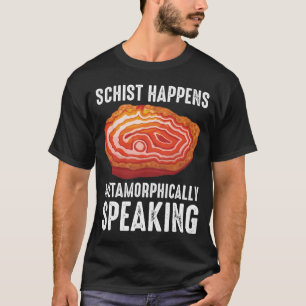 Geologie Minerale Geode Scientist Funny Geoloog T-shirt