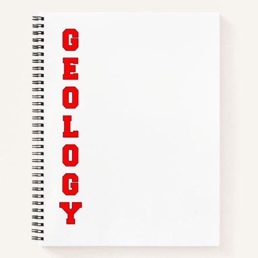 Geologie Notitieboek (Voorkant)