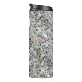 Geologie Pastel Rock Textuur Custom Name Thermosbeker (Geroteerd rechts)