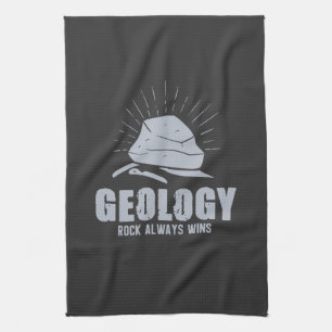 Geologie - Rock Always Wins Theedoek