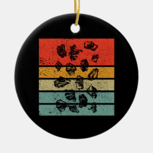 Geologie - Rock Collecting Retro Keramisch Ornament