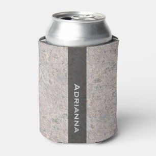 Geologie Rock Textuur met Naam Blikjeskoeler