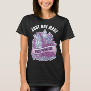 Geologie Rockhounding Rock Geode Geoloog Collecto T-shirt