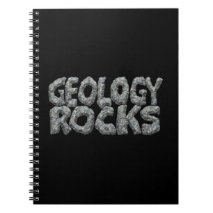 Geologie Rocks - Aardwetenschappen Woordspeling Notitieboek