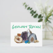 Geologie Rocks. Briefkaart (Staand voorkant)