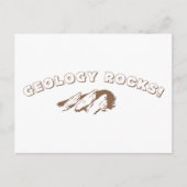 Geologie Rocks. Briefkaart (Voorkant)