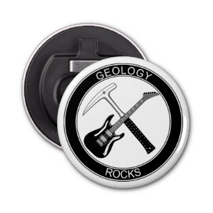 Geologie Rocks Button Bottle Open Button Flesopener