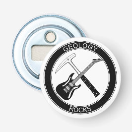 Geologie Rocks Button Bottle Open Flesopener