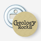 Geologie Rocks. Button Flesopener (Voorkant)