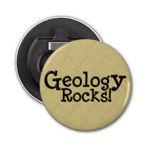 Geologie Rocks. Button Flesopener