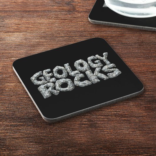 Geologie Rocks - Earth Science Pun Bier Onderzetter