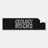 Geologie Rocks - Earth Science Pun Bumpersticker (Voorkant)