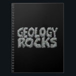 Geologie Rocks - Earth Science Pun Notitieboek<br><div class="desc">Geologie Rocks. Een woordspeling die letterlijk in steen is gezet. Ons leuke ontwerp is ideaal voor studenten,  geologen en iedereen die een fan is van aardwetenschappen.</div>