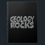 Geologie Rocks - Earth Science Pun Notitieboek<br><div class="desc">Geologie Rocks. Een woordspeling die letterlijk in steen is gezet. Ons leuke ontwerp is ideaal voor studenten,  geologen en iedereen die een fan is van aardwetenschappen.</div>