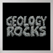 Geologie Rocks - Earth Science Pun Poster (Voorkant)