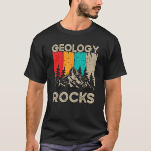 Geologie Rocks Expert Geoloog Rotsenverzamelaar T-shirt