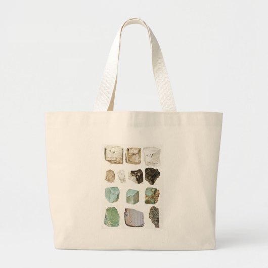 Geologie Rocks. Grote Tote Bag (Voorkant)