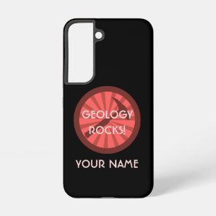 Geologie Rocks! Hamer Badge Samsung Galaxy Hoesje