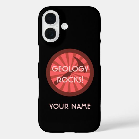 Geologie Rocks! hamerbadge Case-Mate iPhone Case (Achterkant)