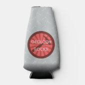 Geologie Rocks! hamerbadge Flesjeskoeler (Voorkant)