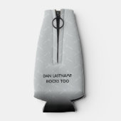 Geologie Rocks! hamerbadge Flesjeskoeler (Achterkant)