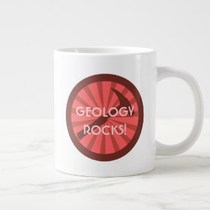Geologie Rocks! hamerbadge Grote Koffiekop