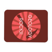 Geologie Rocks! hamerbadge Magneet (Horizontaal)