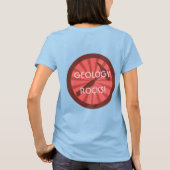 Geologie Rocks! hamerbadge T-shirt (Achterkant)