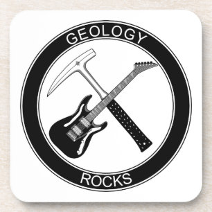 Geologie Rocks Hard plastic onderzetter