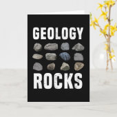 Geologie Rocks Mineral Gift for Geologist Kaart (Gele Bloem)