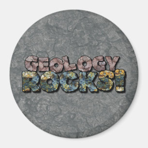 Geologie Rocks. Nerd Geek Science Humor Magneet