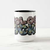 Geologie Rocks. Nerd Geek Science Humor Mok (Midden)