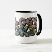 Geologie Rocks. Nerd Geek Science Humor Mok (Voorkant rechts)