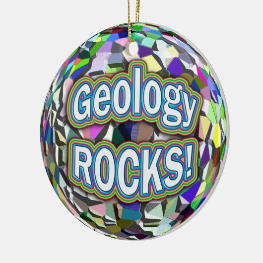 Geologie ROCKS! Ornament (Links)