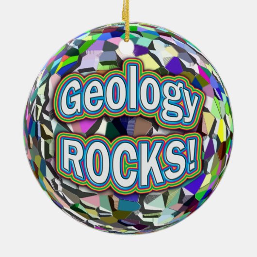 Geologie ROCKS! Ornament (Achterkant)