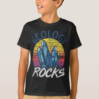 Geologie Rocks Retro Geologie T-shirt