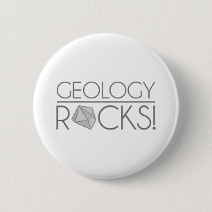 Geologie Rocks Ronde Button 5,7 Cm