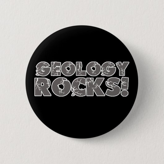Geologie Rocks Ronde Button 5,7 Cm (Voorkant)
