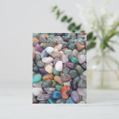 Geologie Rocks. (stapel mooie stenen) Postkaart (Staand voorkant)