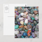 Geologie Rocks. (stapel mooie stenen) Postkaart (Voorkant / Achterkant)