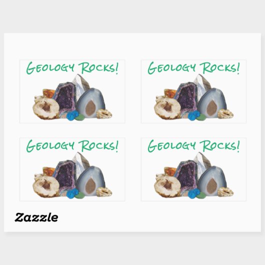Geologie Rocks! Stickers (Vel)