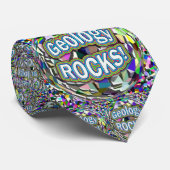 Geologie ROCKS! Stropdas (Opgerold)