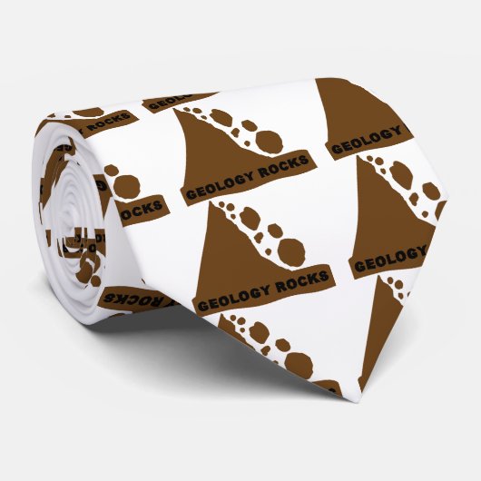 Geologie Rocks Stropdas (Opgerold)