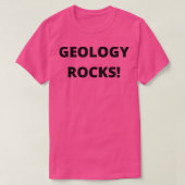 Geologie Rocks T-shirt (Design voorkant)