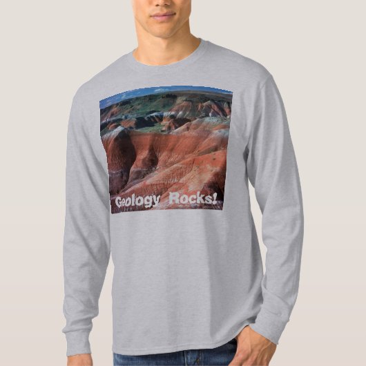 Geologie Rocks. T-shirt (Voorkant)