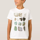 Geologie Rocks. T-shirt (Voorkant)