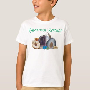 Geologie Rocks. T-shirt