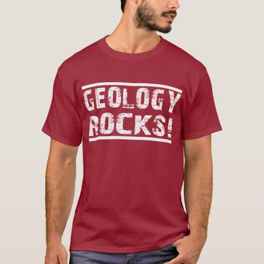 Geologie Rocks T-shirt (Voorkant)