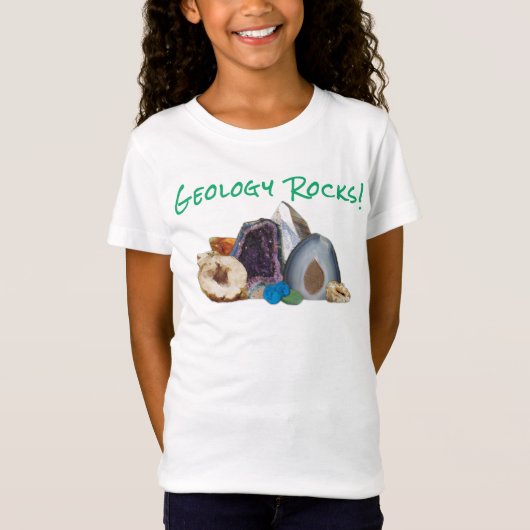 Geologie Rocks. T-shirt (Voorkant)